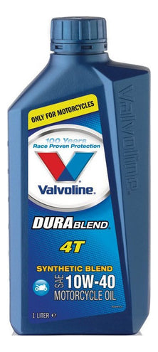 Aceite Moto 10w40 Valvoline Durablend 4t 1 Litro