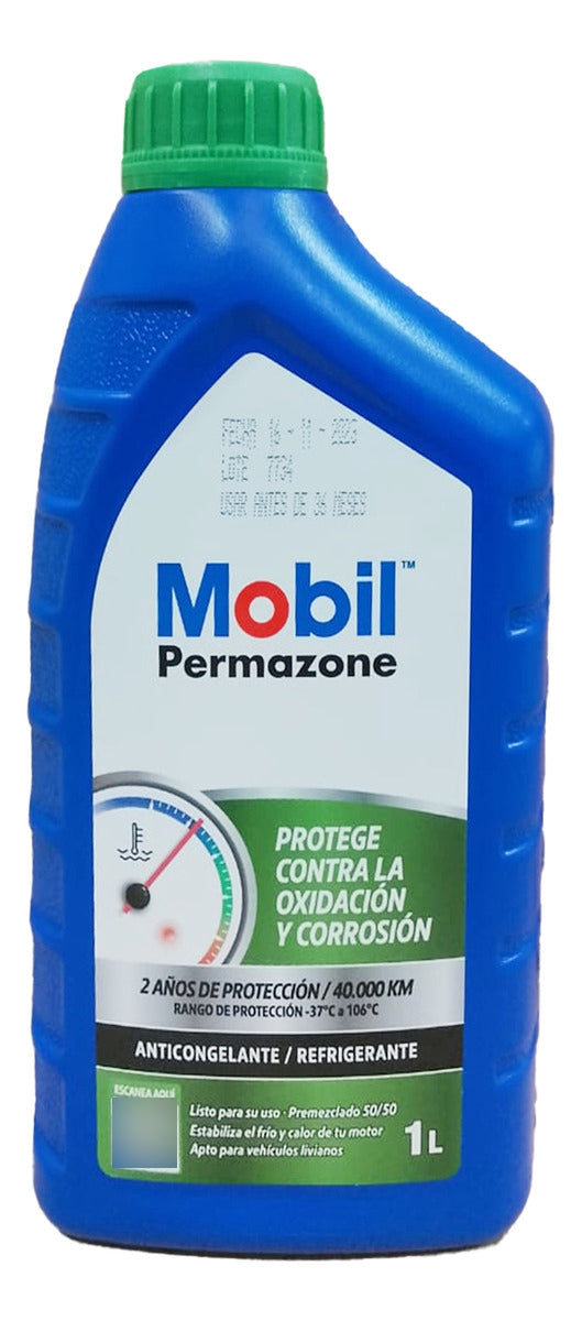 Mobil Permazone 50/50 Prediluido 1 Litro