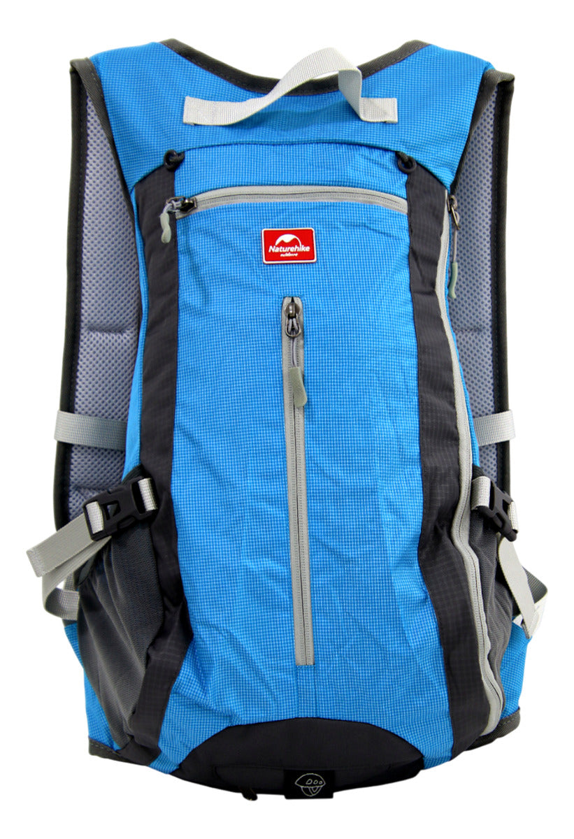 Mochila Celeste Con Casco Deslizable Naturehike