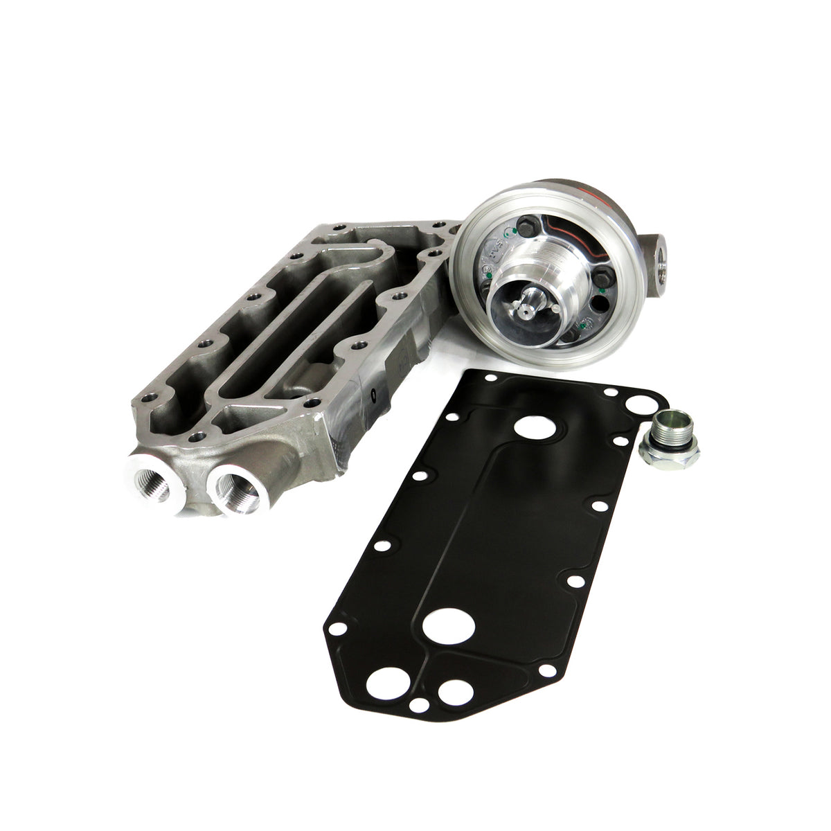 CONJUNTO BASE CON ENFRIADOR DE MOTOR CUMMINS SERIE C 8.3
