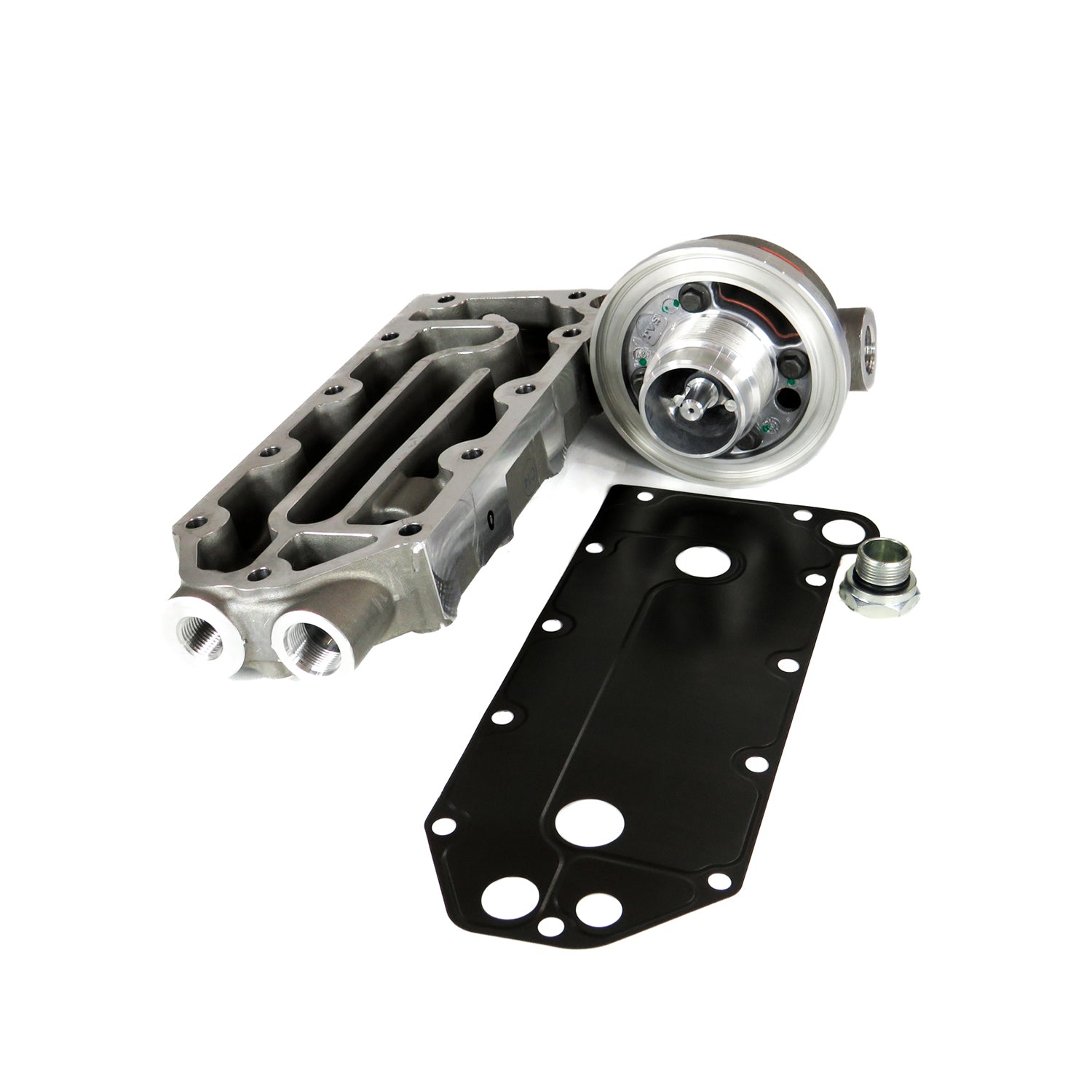 CONJUNTO BASE CON ENFRIADOR DE MOTOR CUMMINS SERIE C 8.3