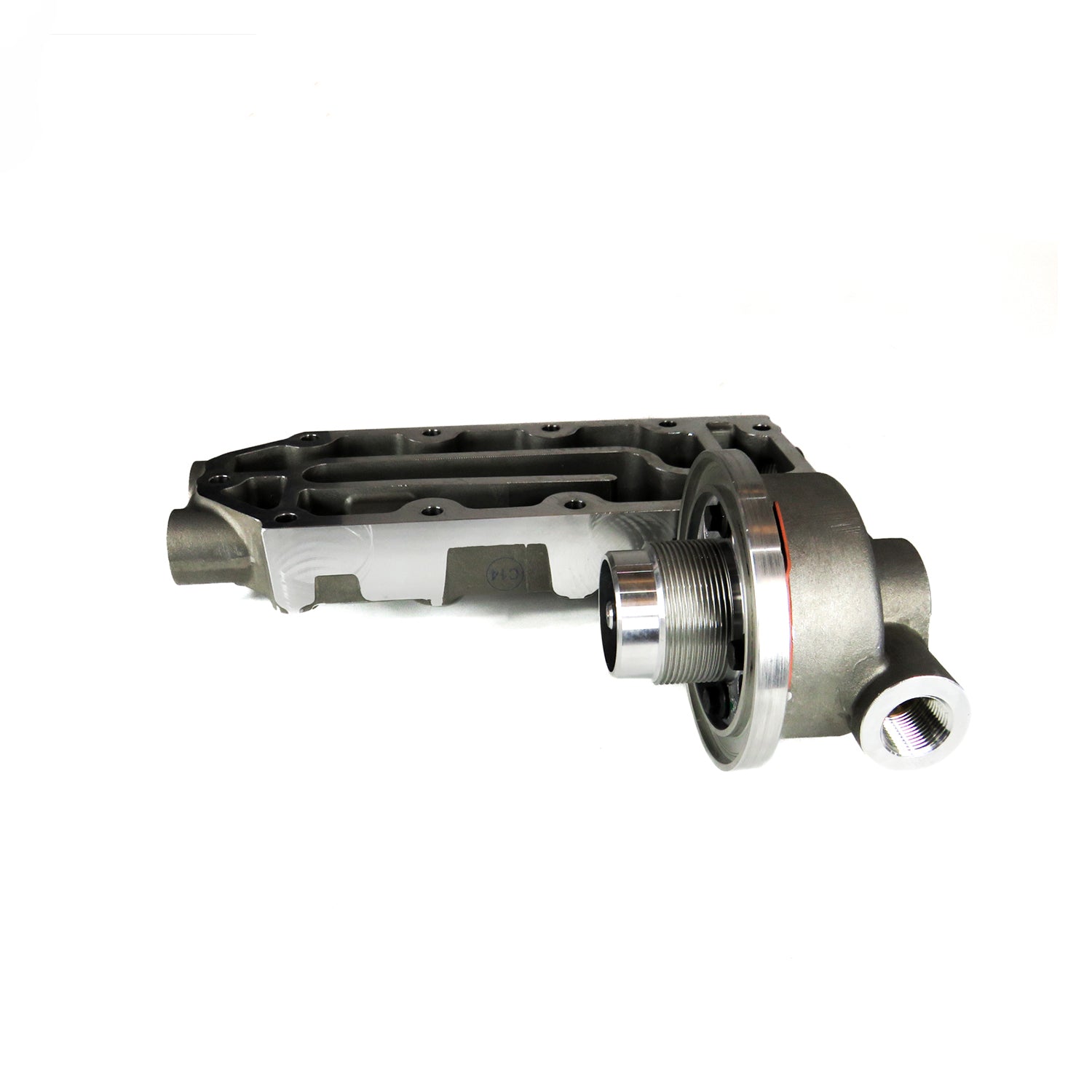 CONJUNTO BASE CON ENFRIADOR DE MOTOR CUMMINS SERIE C 8.3