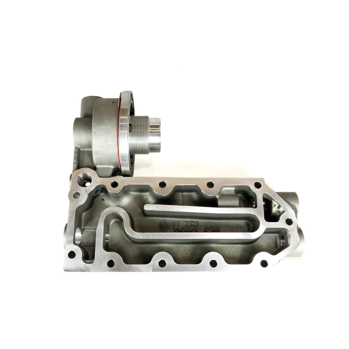 CONJUNTO BASE CON ENFRIADOR DE MOTOR CUMMINS SERIE C 8.3