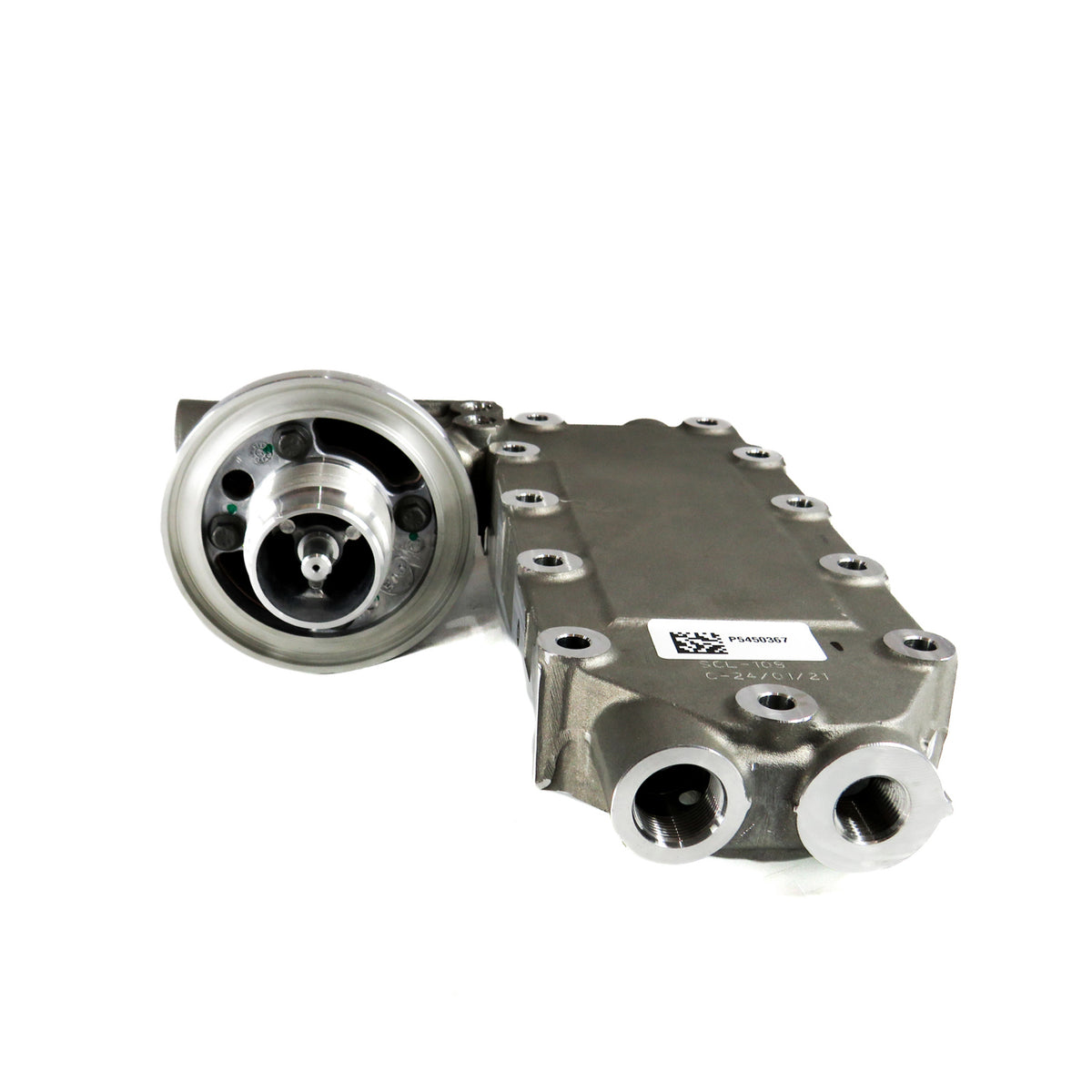 CONJUNTO BASE CON ENFRIADOR DE MOTOR CUMMINS SERIE C 8.3