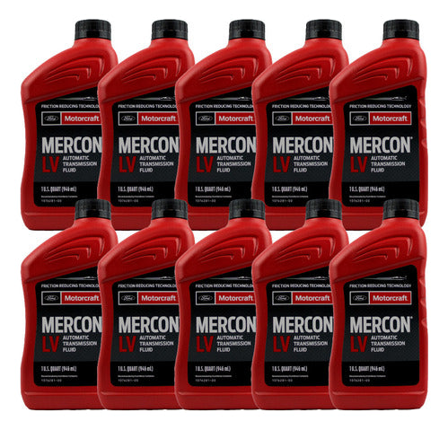 Kit Mercon Lv Caja Automatica Ford F-150 Raptor 6.2 10 Unds