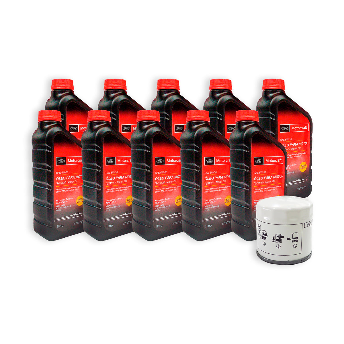 Kit mantencion Ford transit Custom 2.2 5w30+Filtro(Ac)