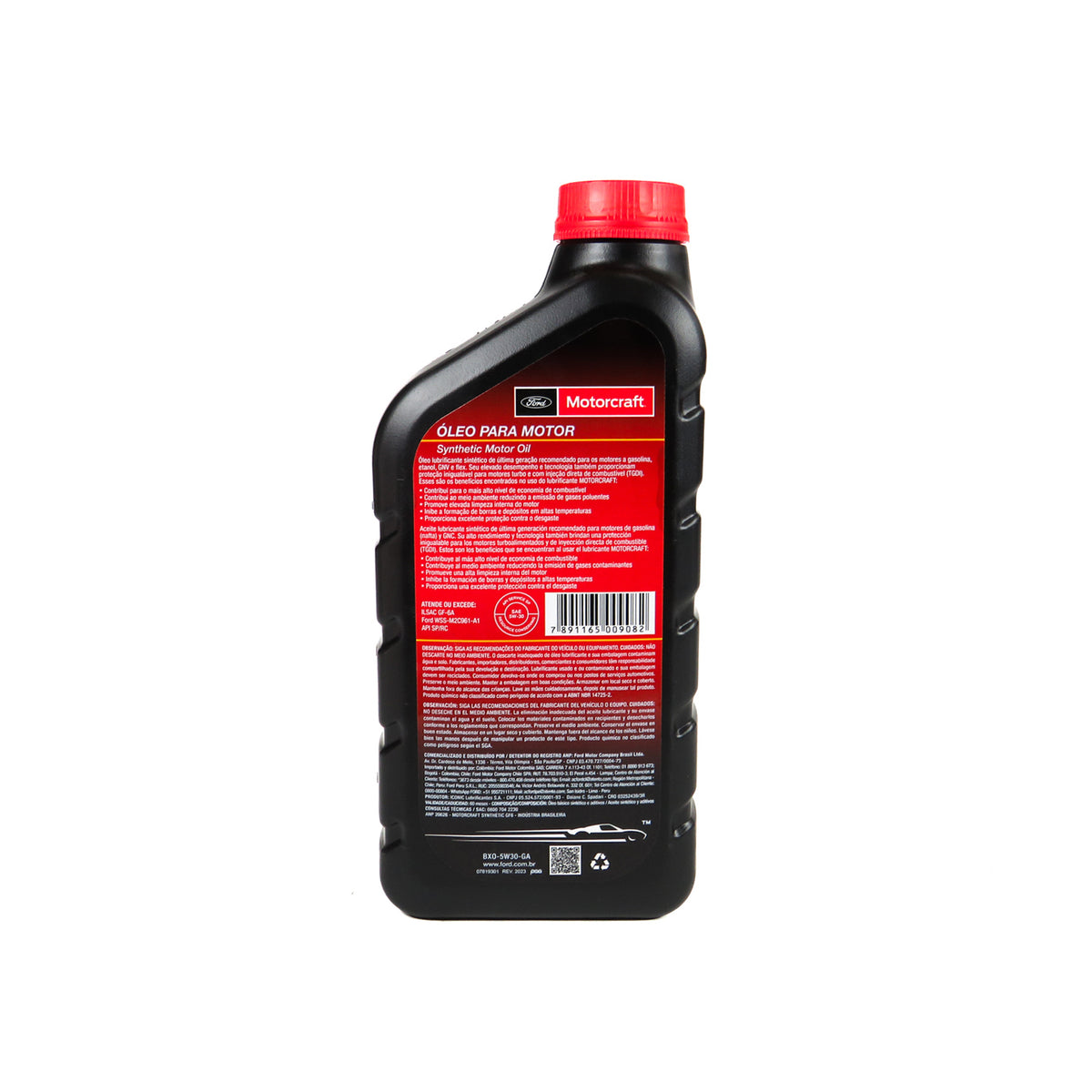 Aceite De Motor 5w30 Motorcraft Sintético Api Sp/rc 1 Litro