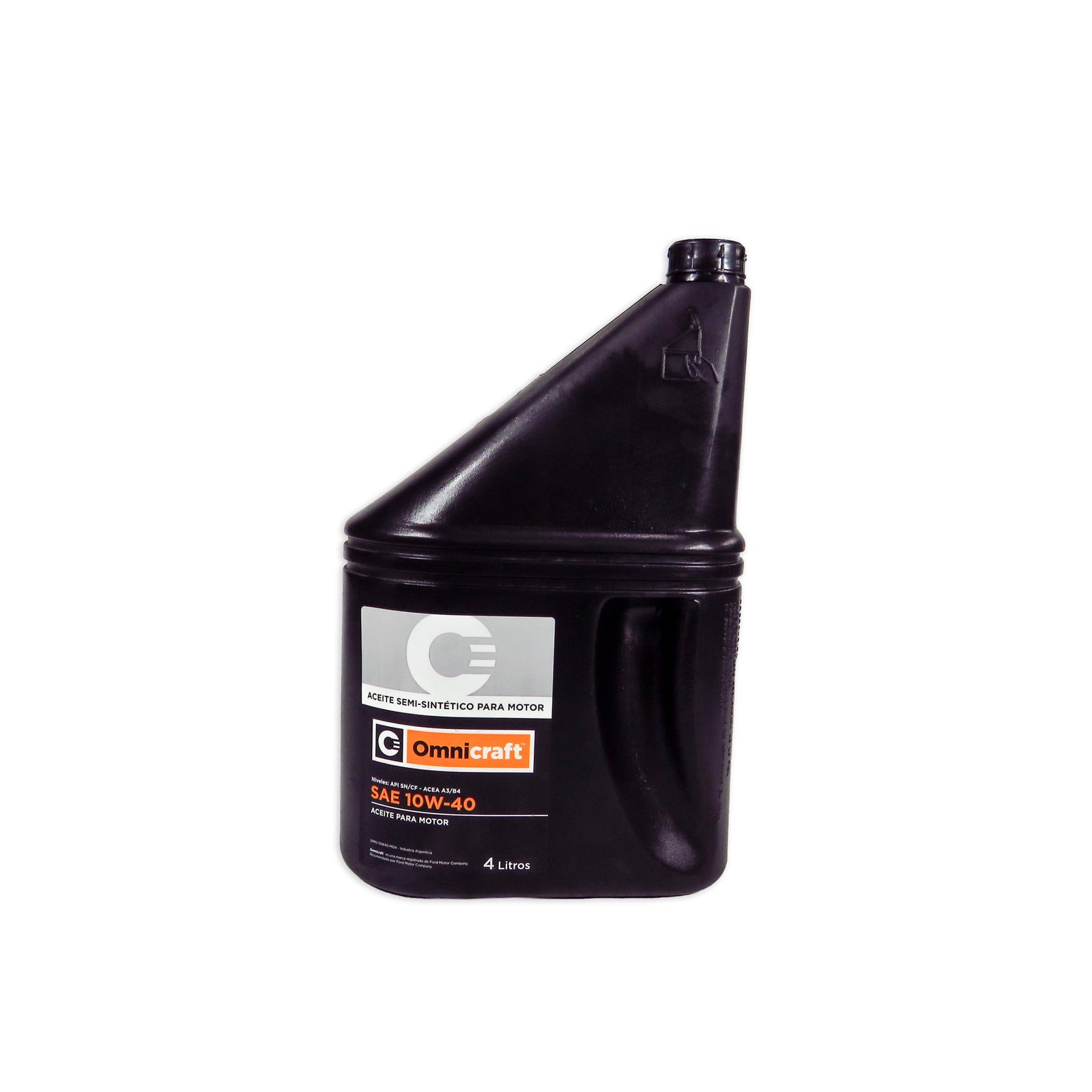 Aceite Motor 10w40 Acea A3/b4 Semi Sintético Omnicraft 4 Lts