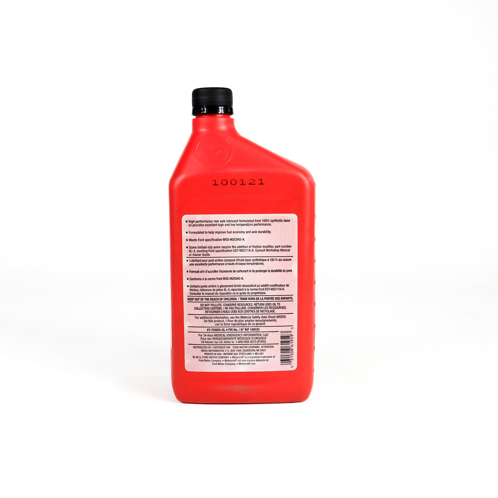 Aceite Diferencial 75w85 Ford Motorcraft 946 Ml