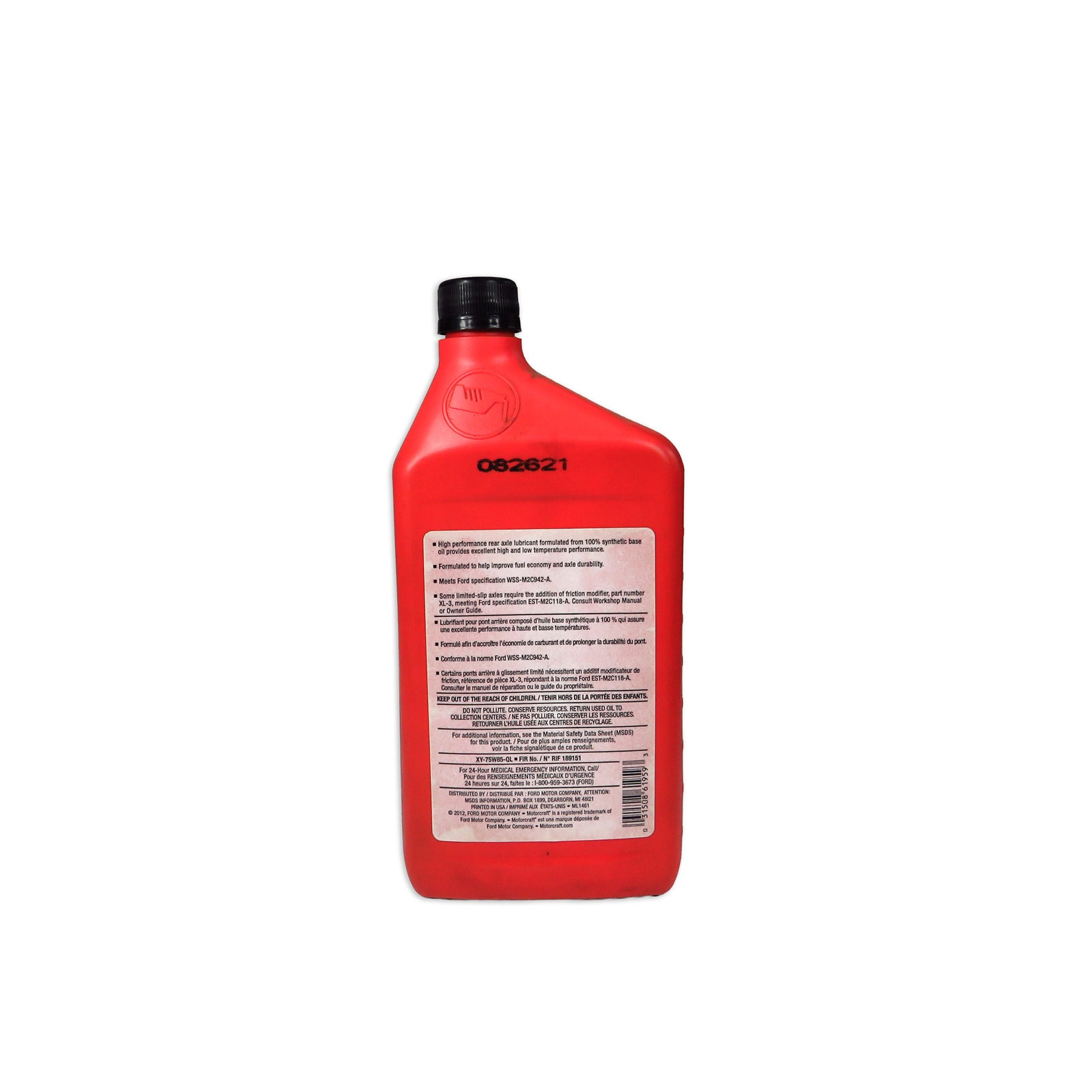 ACEITE 75W85 DIFRENCIAL DEL/TRAS /F-150/2016