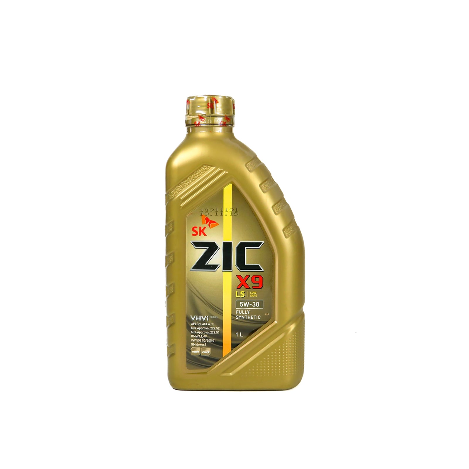 Aceite Motor Zic 5w30 X9 Sintetico Diesel Y Gasolina 1 Litro