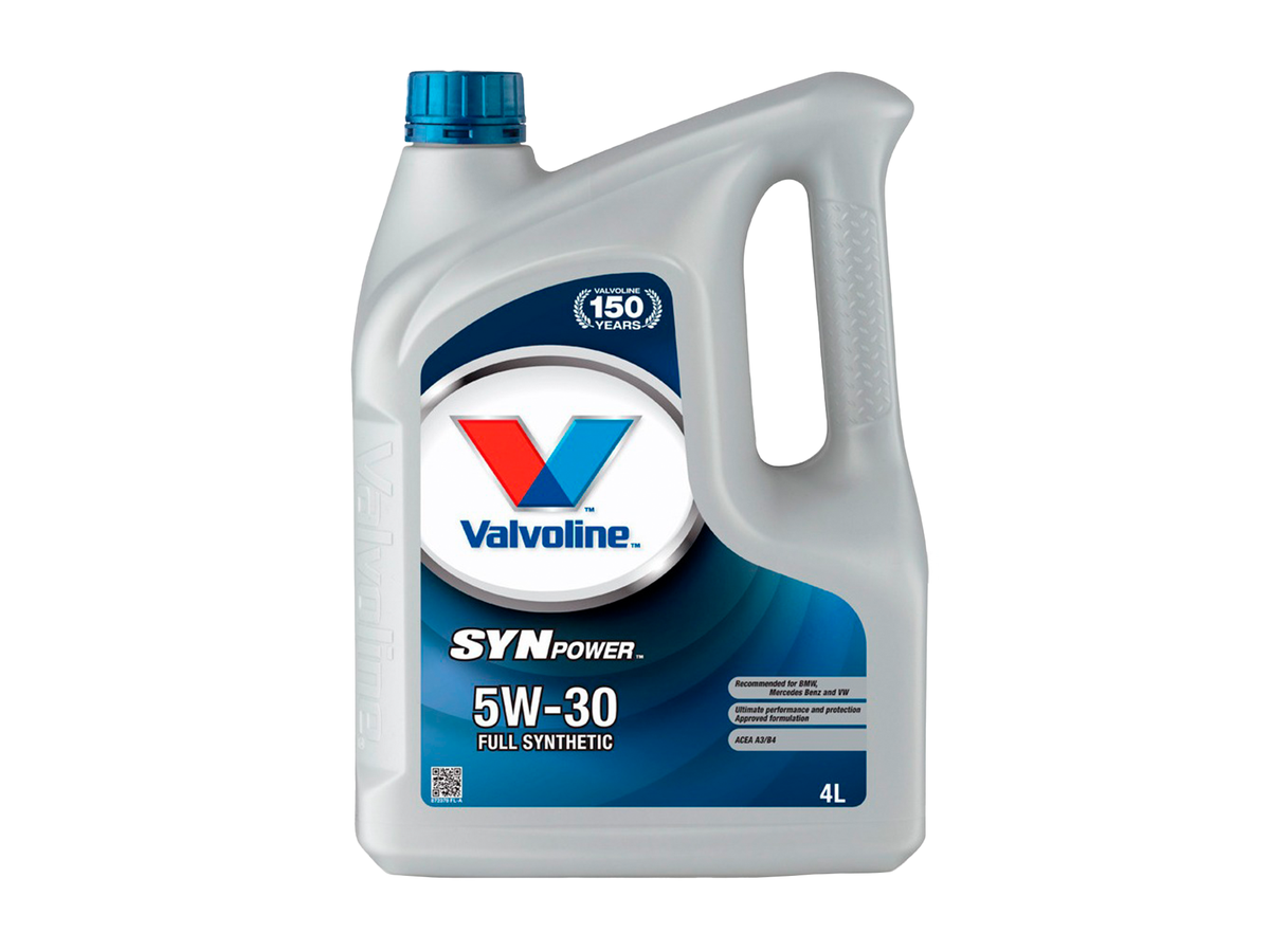 Aceite 5w30 Valvoline Sintético Synpower Acea A3/b4 4 Litros
