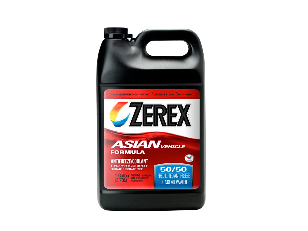 Refrigerante 50/50 Valvoline Zerex Vehículos Asiáticos 3.7 L