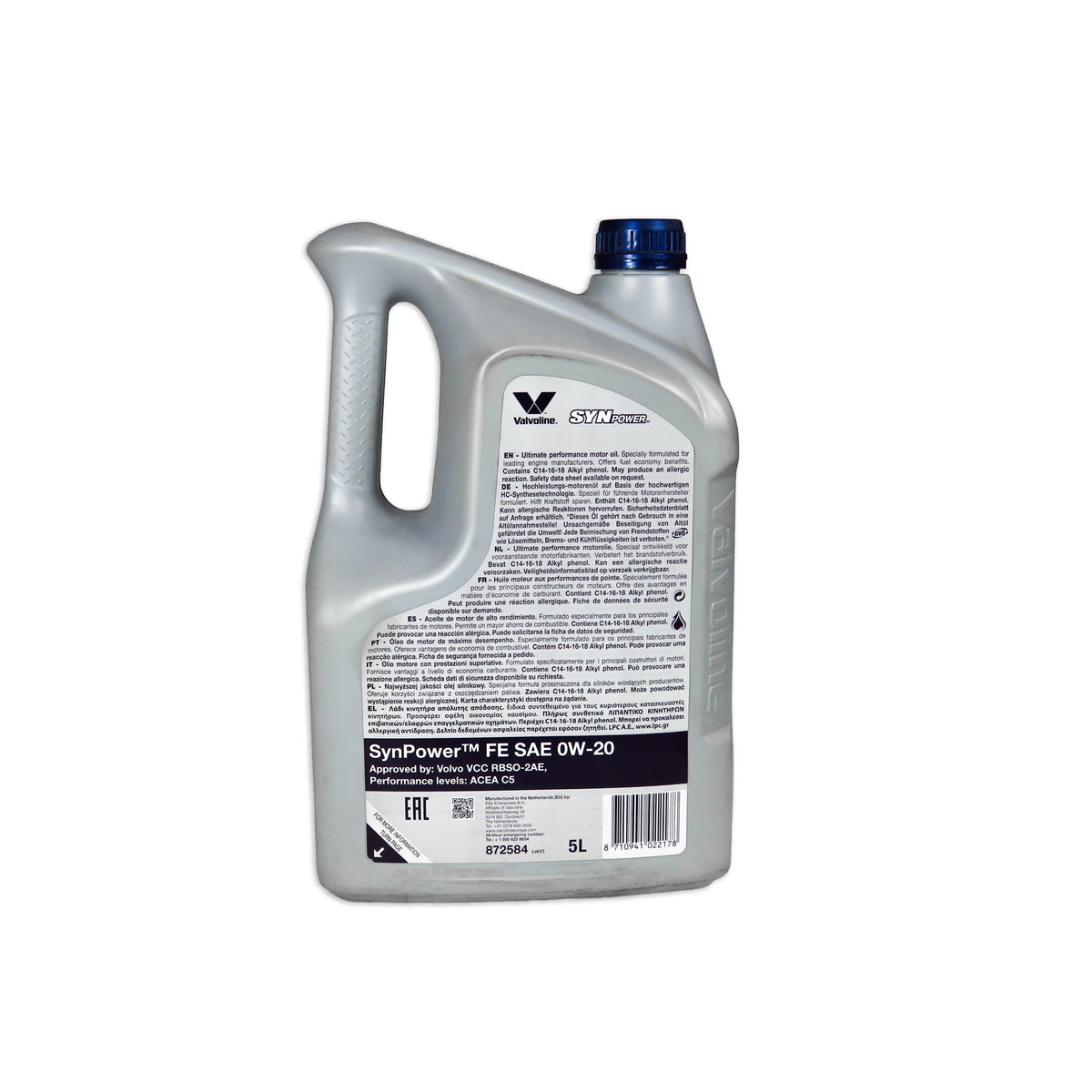 ACEITE 0W20 MOTOR BENC. 5LT