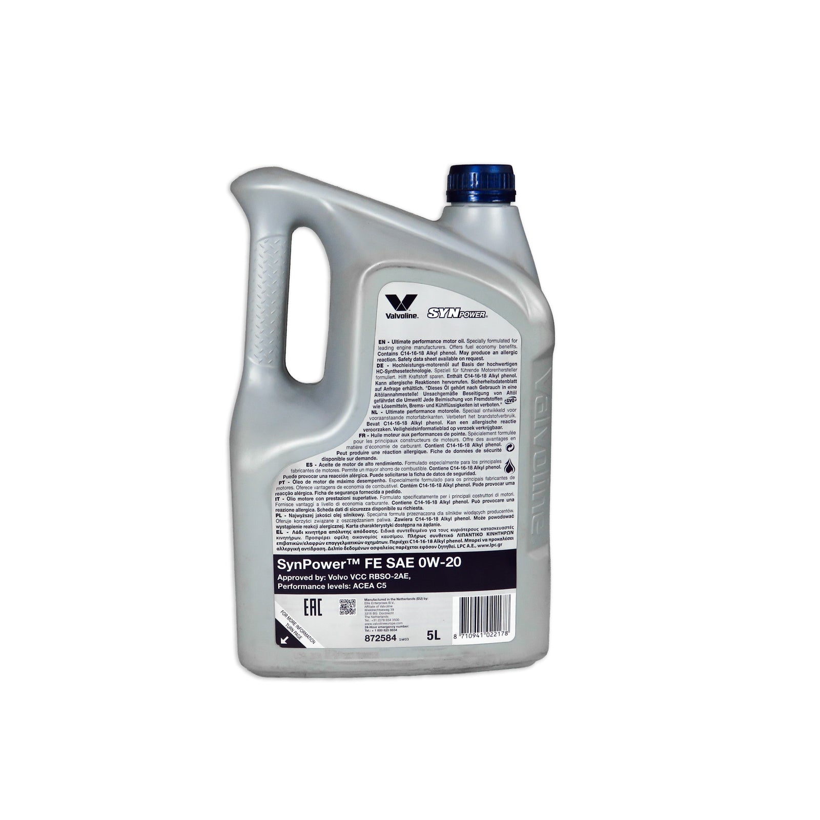 ACEITE 0W20 MOTOR BENC. 5LT