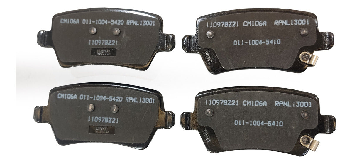 Pastillas De Freno Traseras Original Ford Territory 2019