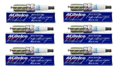 Juego De 6 Bujías Chevrolet Traverse 3.6 2010-2020 Ac Delco