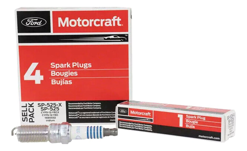 Juego De Bujias Ford Fiesta 1.6 2012-2024