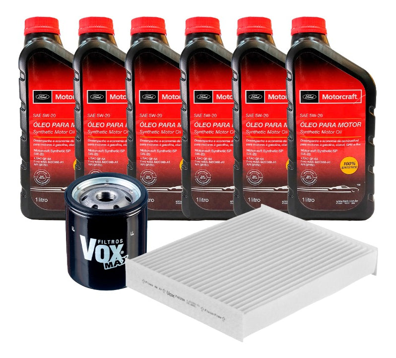 Kit Mantención Ford Escape 2.5 Aceite+filtros(ac,po)