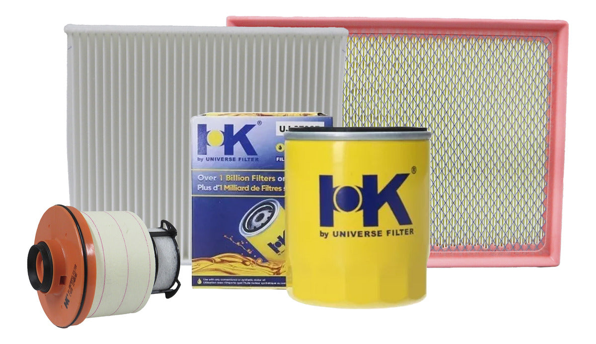 Kit Filtros Toyota Hilux 2.4 / 2.8  2016-