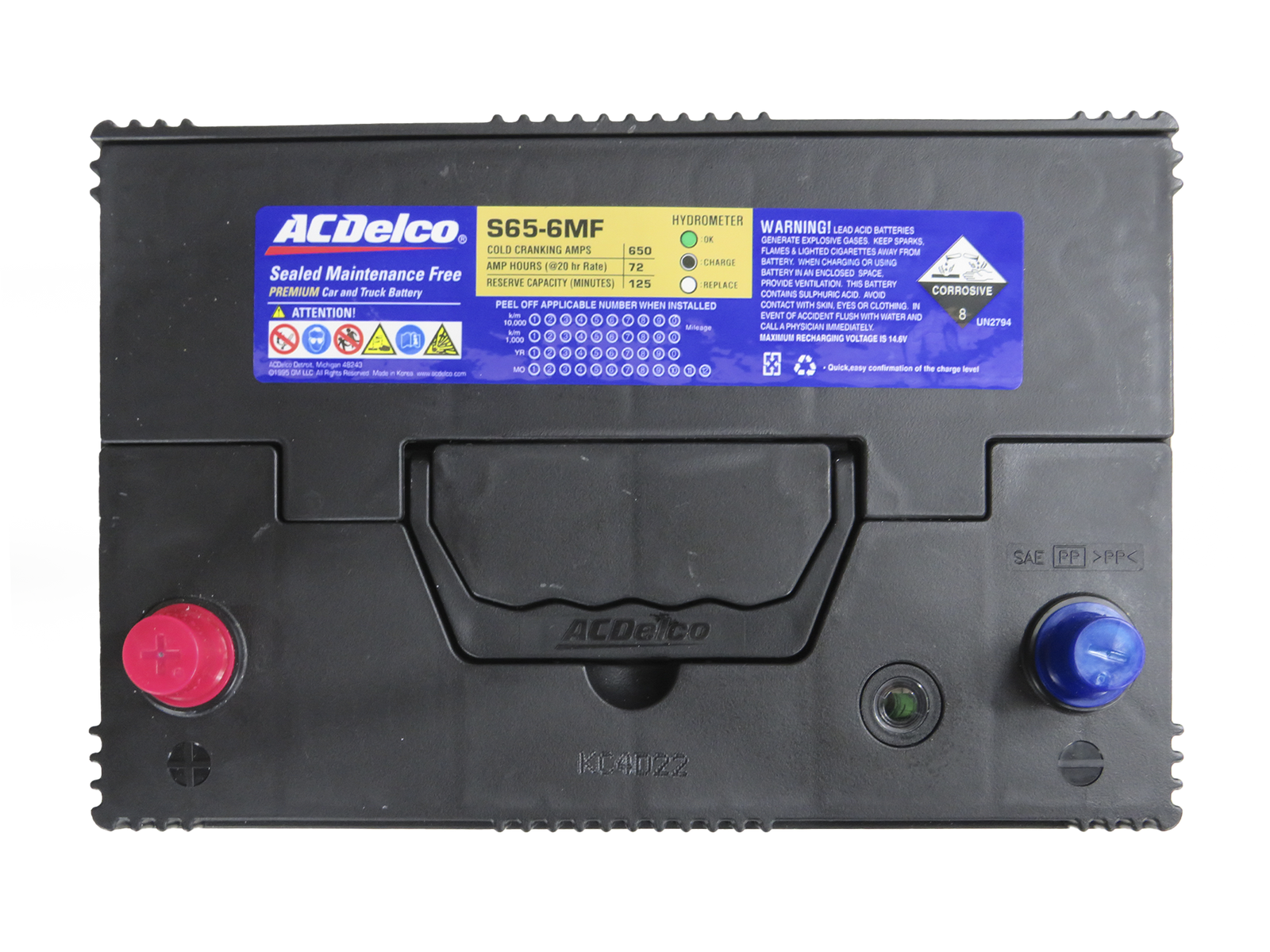 Batería ACDELCO Citroen DS3 1.6 THP