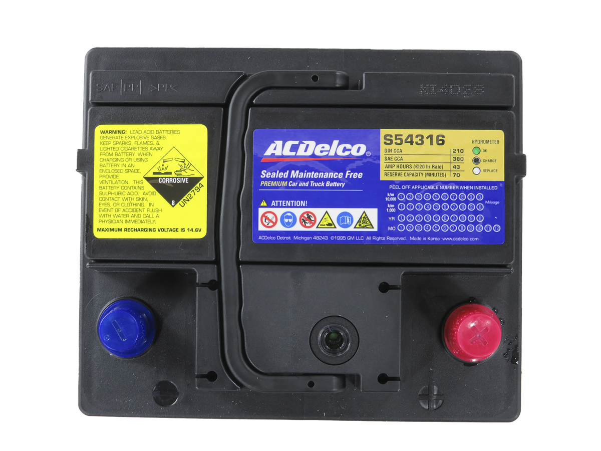 Bateria ACDelco PEUGEOT 106 XN 1996 - 2004