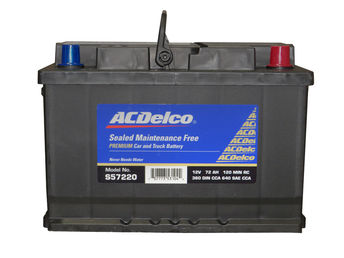 Bateria  72AH S57220 (+)DERECHO ACDELCO