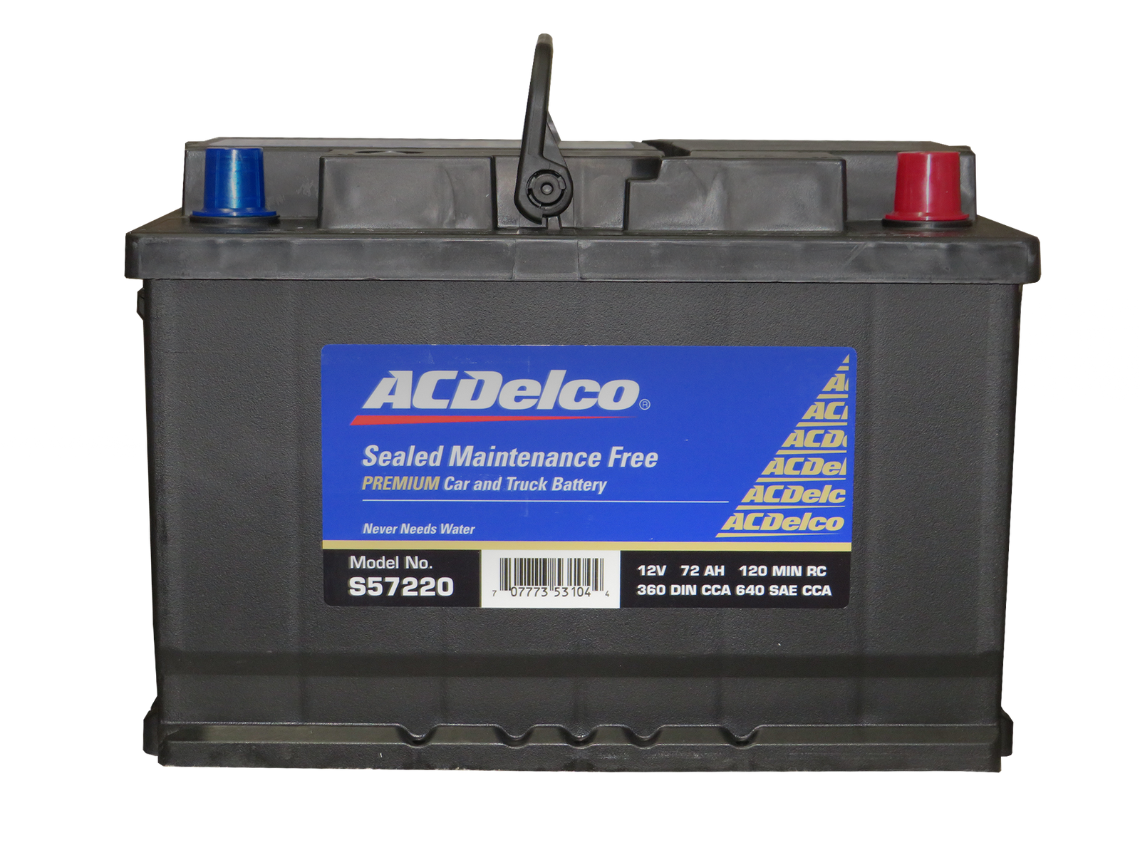 Bateria  72AH S57220 (+)DERECHO ACDELCO