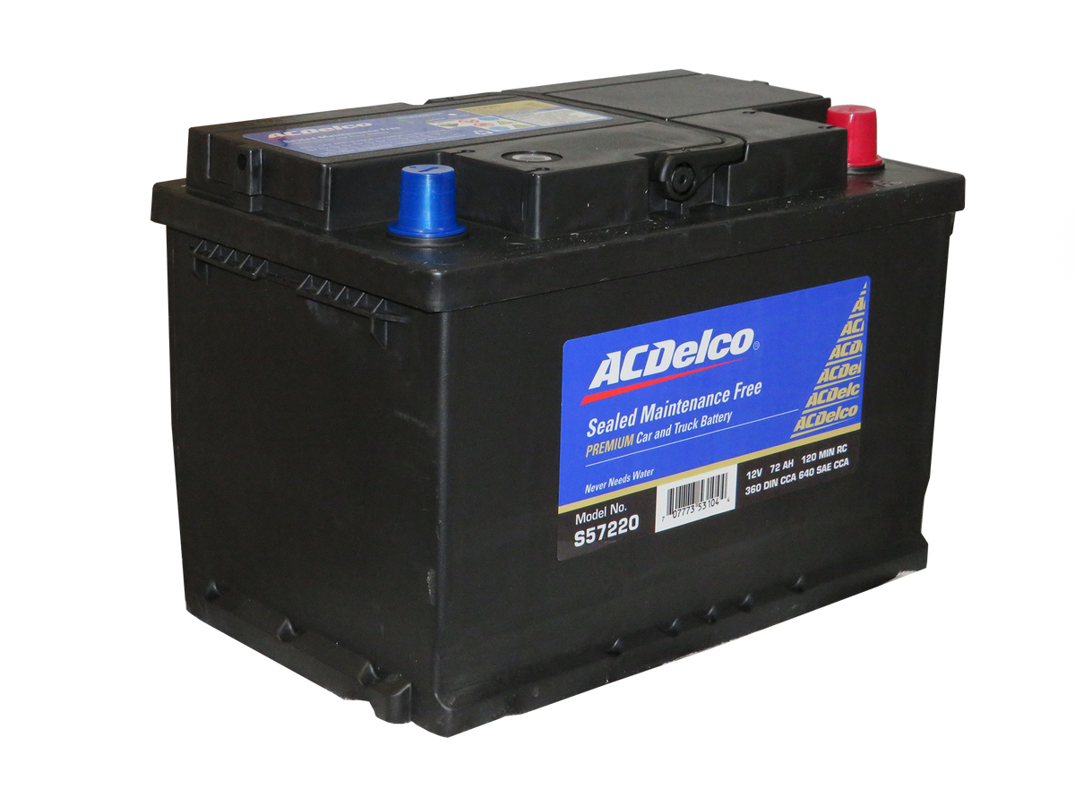 Bateria  72AH S57220 (+)DERECHO ACDELCO