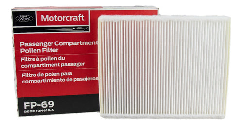 Filtro De Polen Ford Fiesta 1.6 2012-2019 Motorcraft