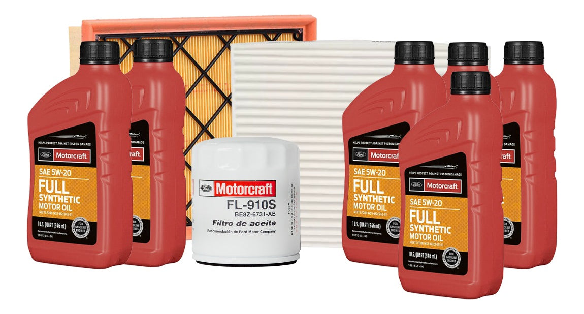 Kit Mantencion Orig. Ford Fusion 2.5 Aceites + Filtros