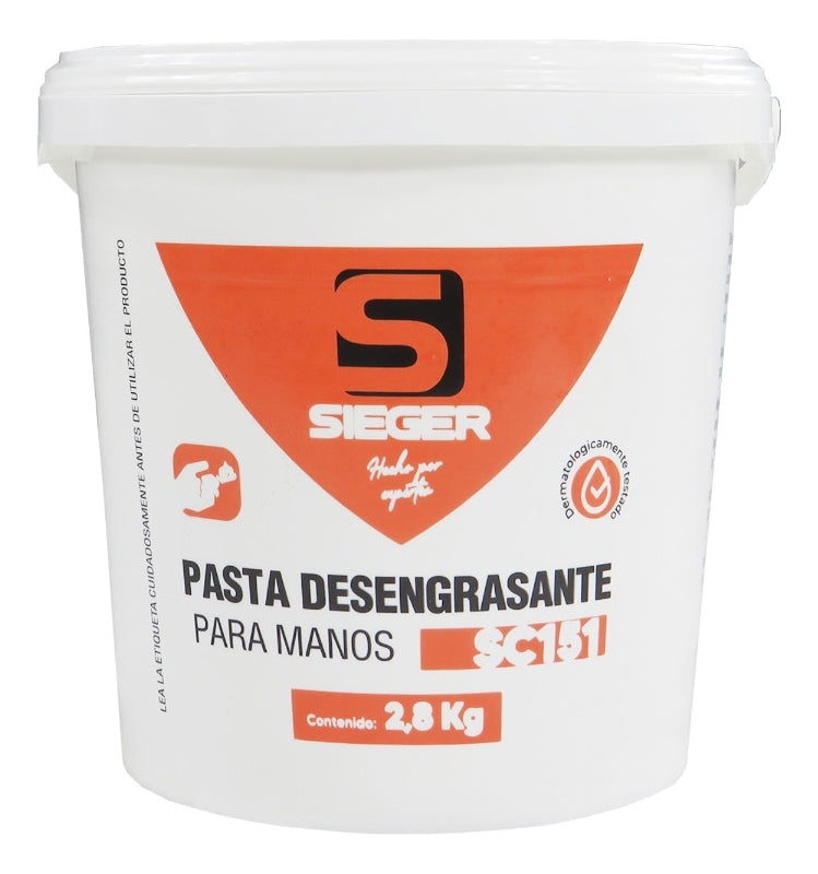 Pasta Desengrasante Para Manos Sieger Sc151 2.8 Kg