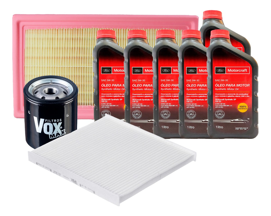 Kit Mantención Ford Edge 2.0 Ecoboost Aceite + Filtros