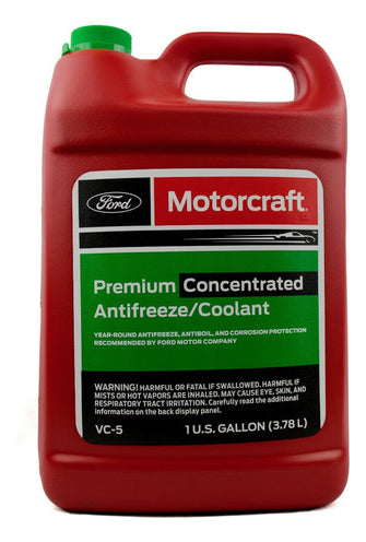 Refrigerante Coolant Vc-5 Ford Motorcraft Verde 3,78 Lt