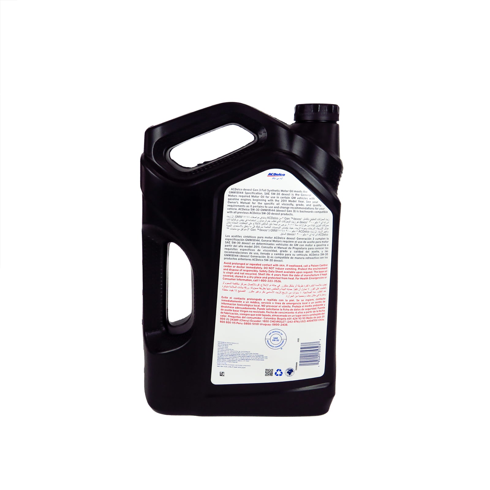 ACEITE MOTOR ACDelco 15W30 Dexos 1 4L (PN 965135)