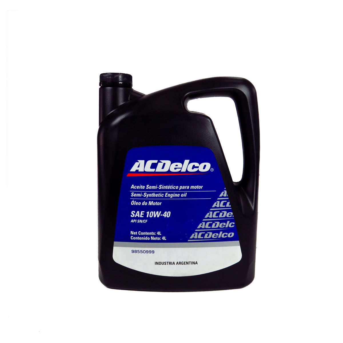 ACEITE MOTOR ACDelco 10W40 SN 4L (PN 965140)