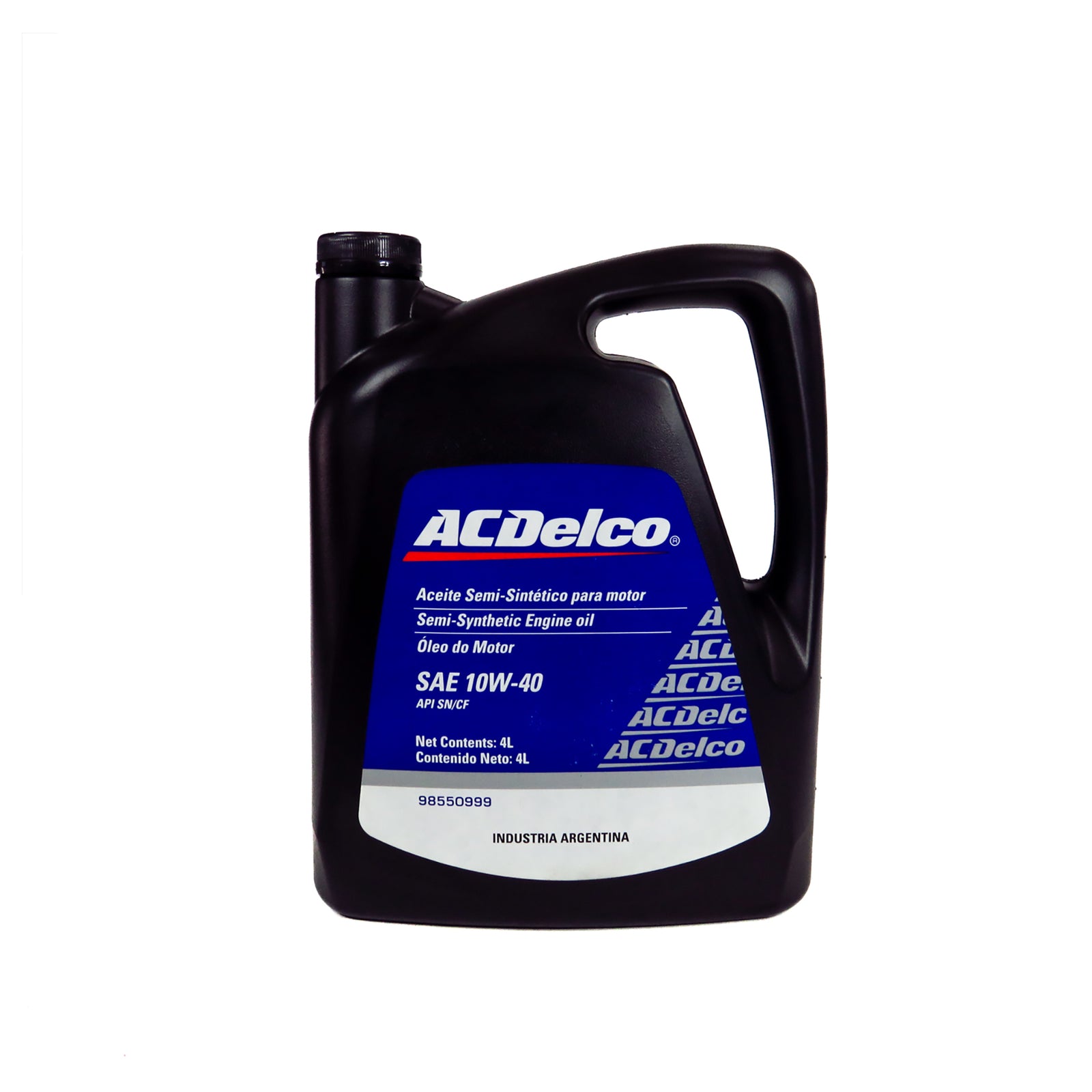 ACEITE MOTOR ACDelco 10W40 SN 4L (PN 965140)