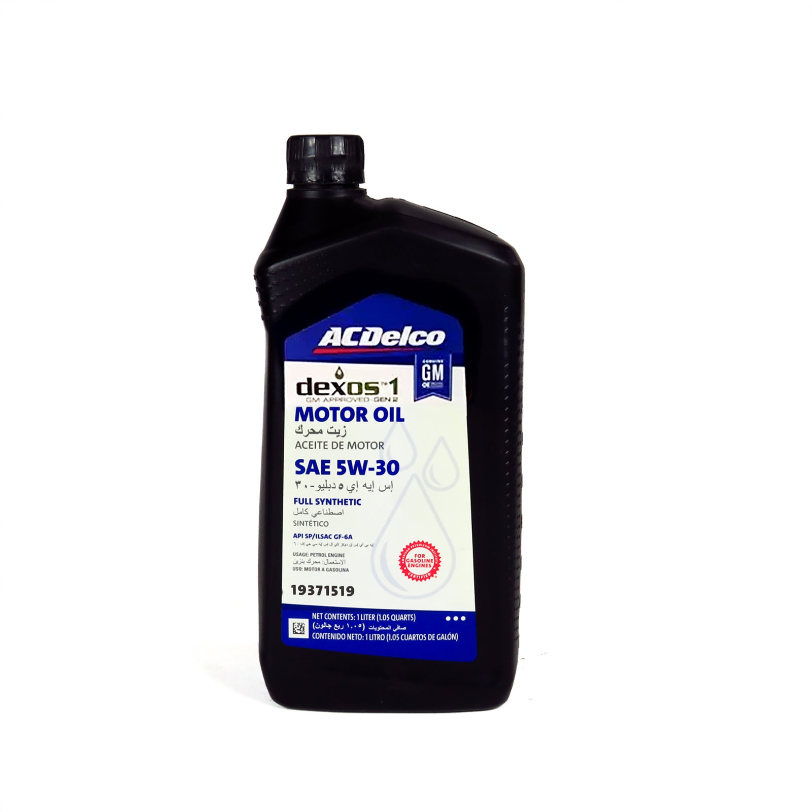 ACEITE MOTOR ACDelco 5W30 Dexos 1 1L