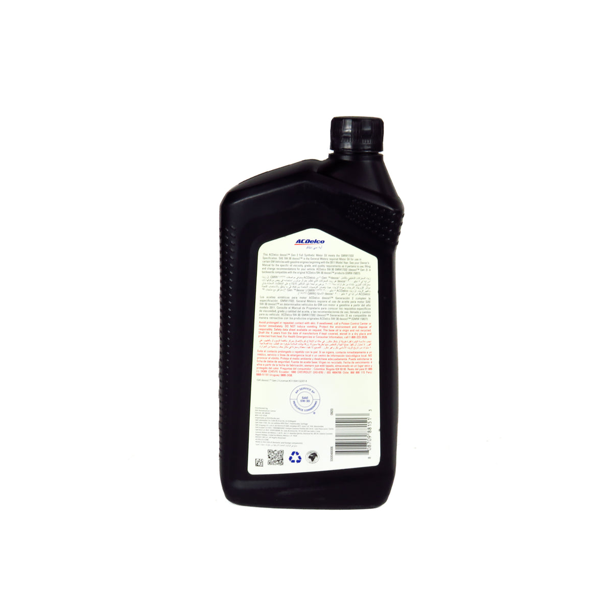 ACEITE MOTOR ACDelco 5W30 Dexos 1 1L