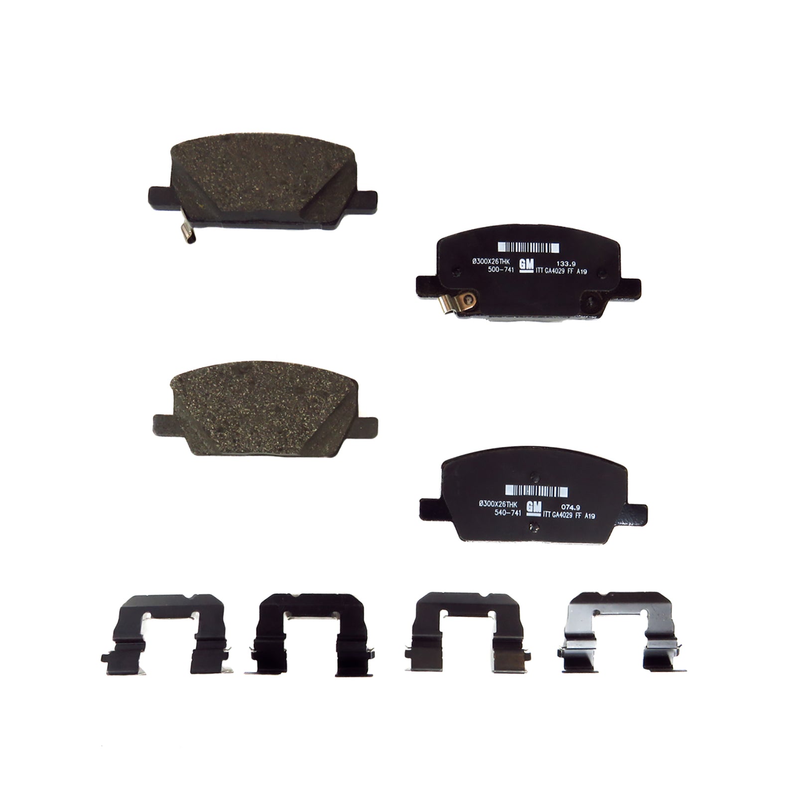 Kit Pastillas De Freno Delanteras Gm 42566753