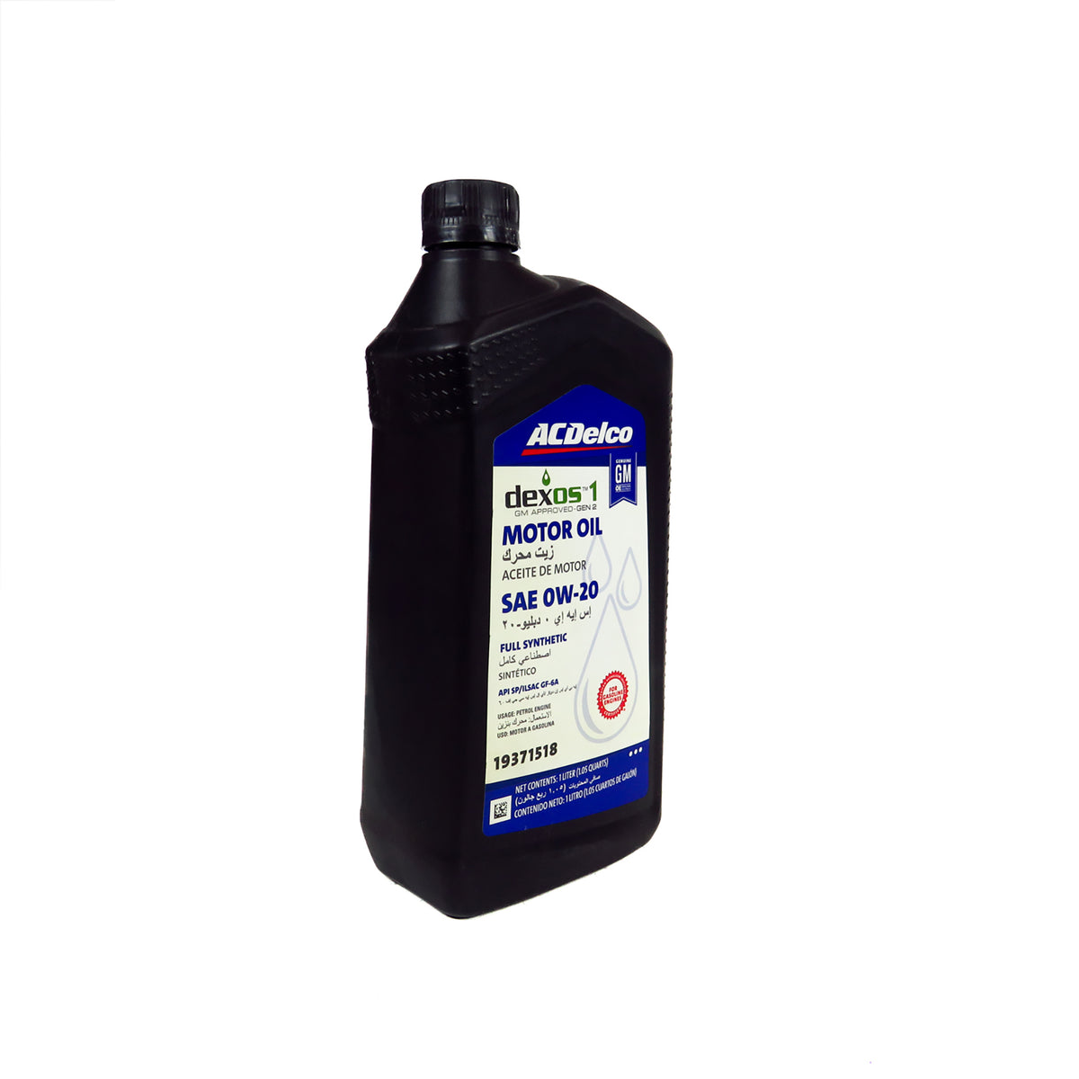 ACEITE MOTOR 0W20 Dexos D 1L