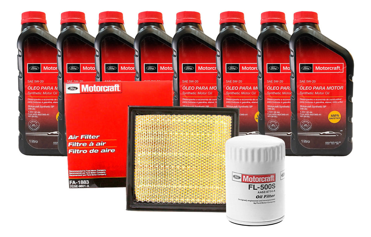 Kit Mantención Ford F150 5.0 Filtro Aceite+aceite+aire