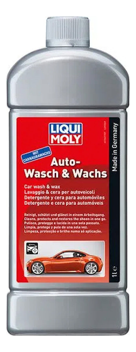 Shampoo Abrillantador Con Cera Liqui Moly 1 Lt