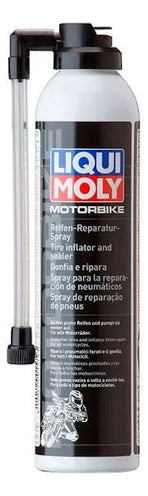 Spray Repara Reinfla Neumaticos De Motos Liqui Moly 300 Ml
