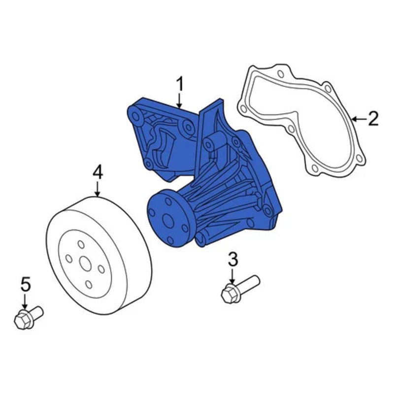 BOMBA DE AGUA FORD ECOSPORT 1.6 2013-2018