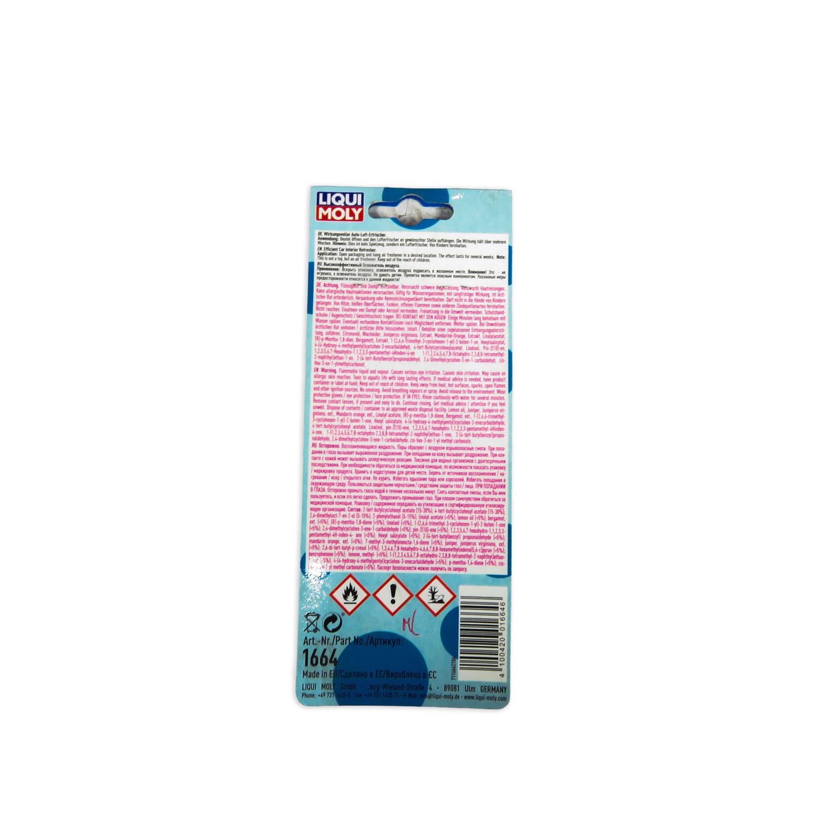 Aromatizante Fragancia Fresa Liqui Moly