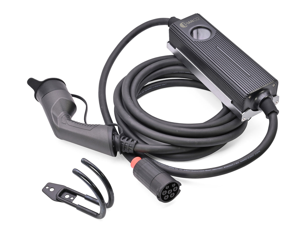 Cargador Portátil Auto Eléctrico BESEN BS-PCD050 Tipo 2