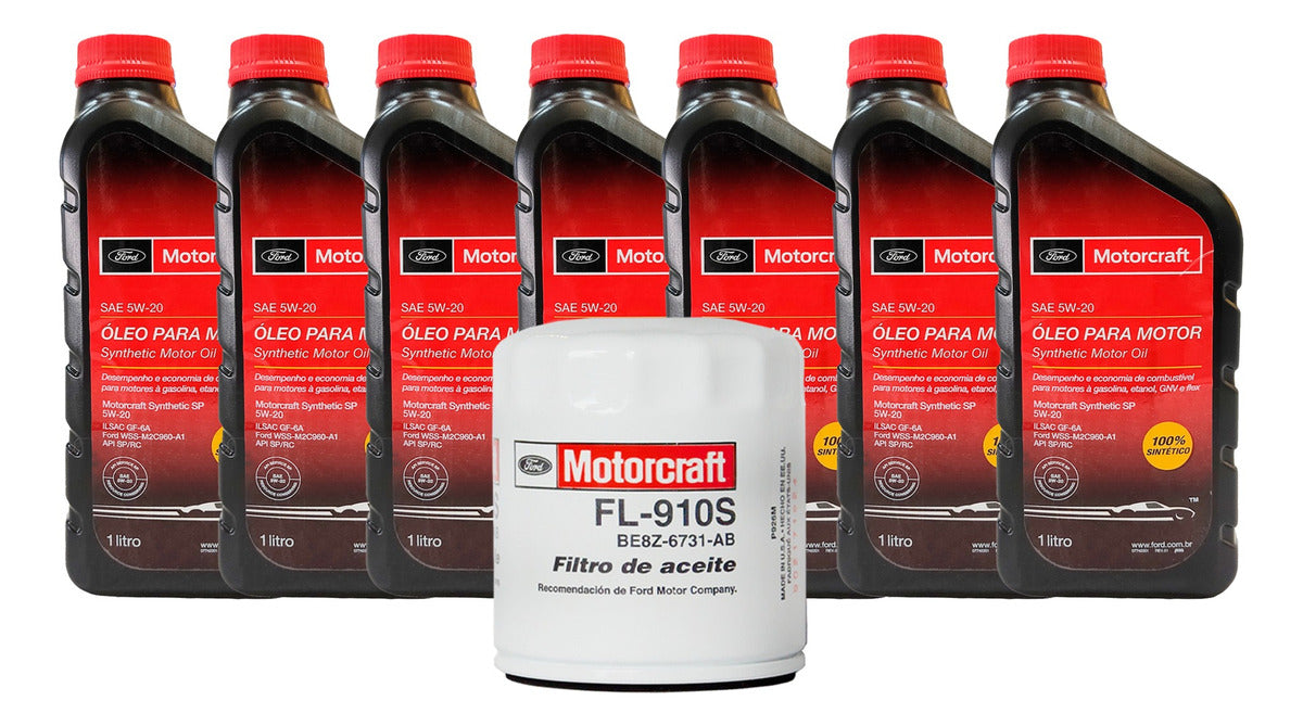 Kit Mantención Ford Fusion 2.5 Aceite + Filtro Motorcraft
