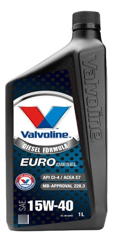 Aceite 15w40 Ci-4 Eurodiesel E-4 Valvoline 1 Litro