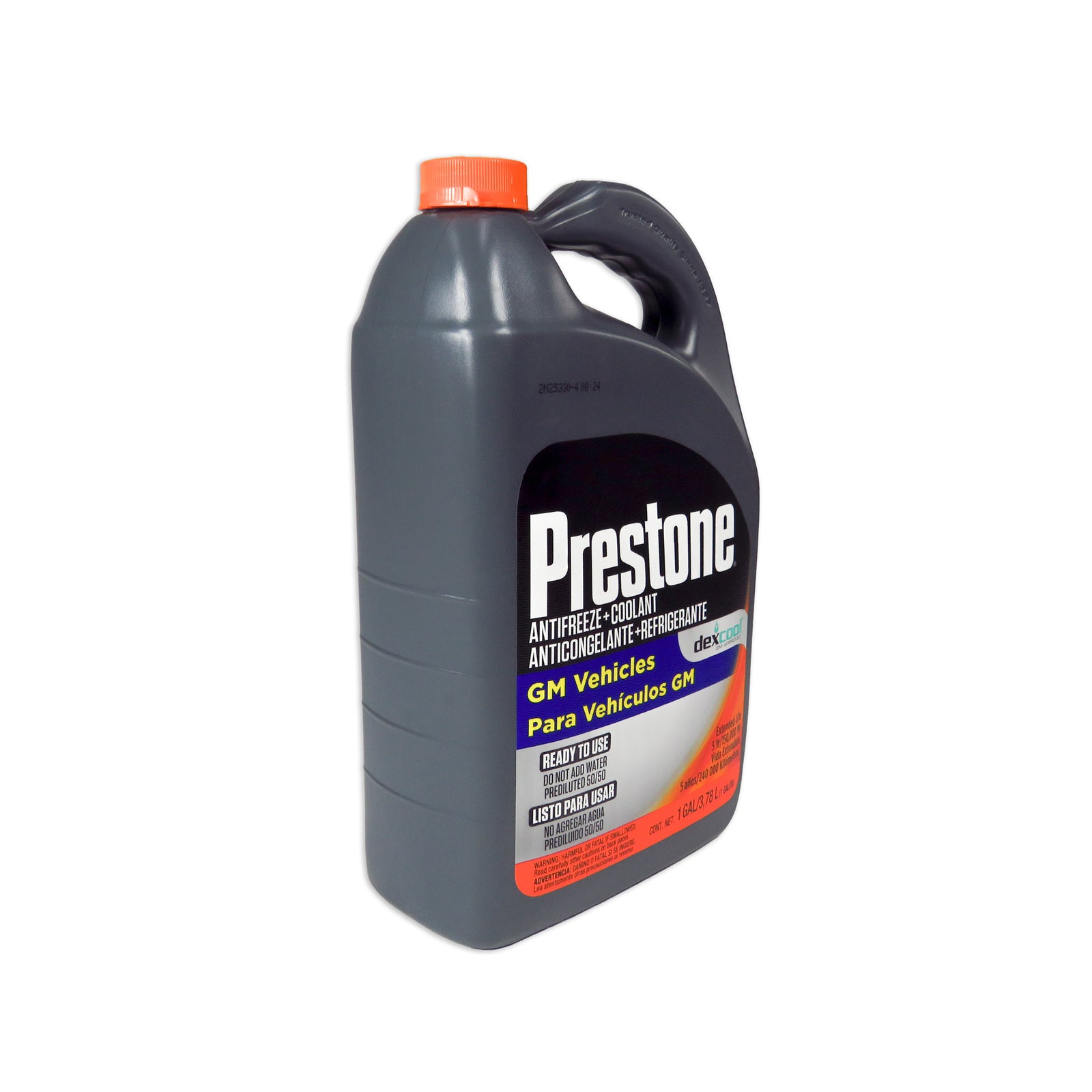 Coolant Prestone Dex-Cool 50/50 Naranja GM 3.78L Original